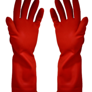 Guantes para Aseo Rojo