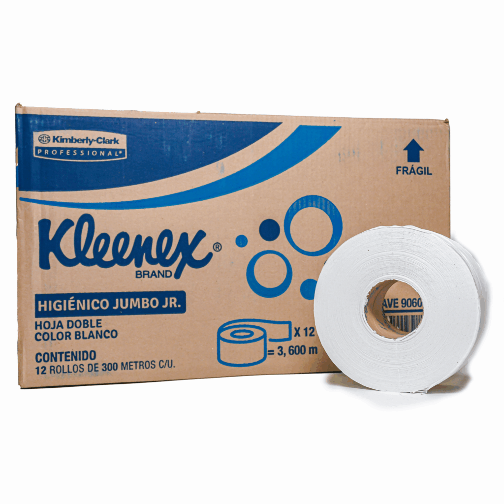 Caja Higienico Kleenex 300 mtrs 12pz