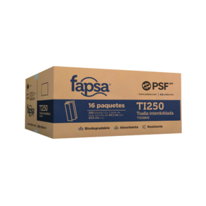 Caja Toalla en Rollo 250 mts Fapsa