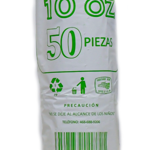 Vaso Bioplast #10