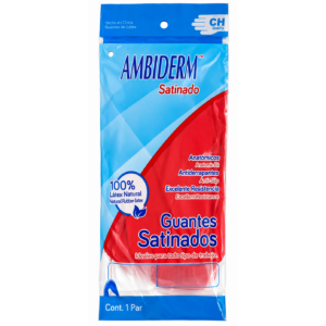 Guantes Rojo Latex N. 7