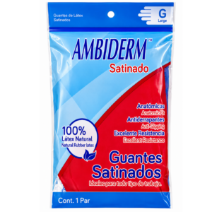 Guantes Rojo Latex N. 9