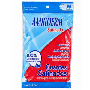 Guantes Rojo Latex N. 8